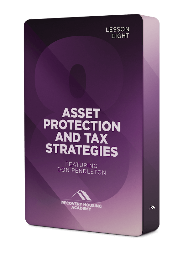 Asset Protection and Tax Strategies Box Mockup